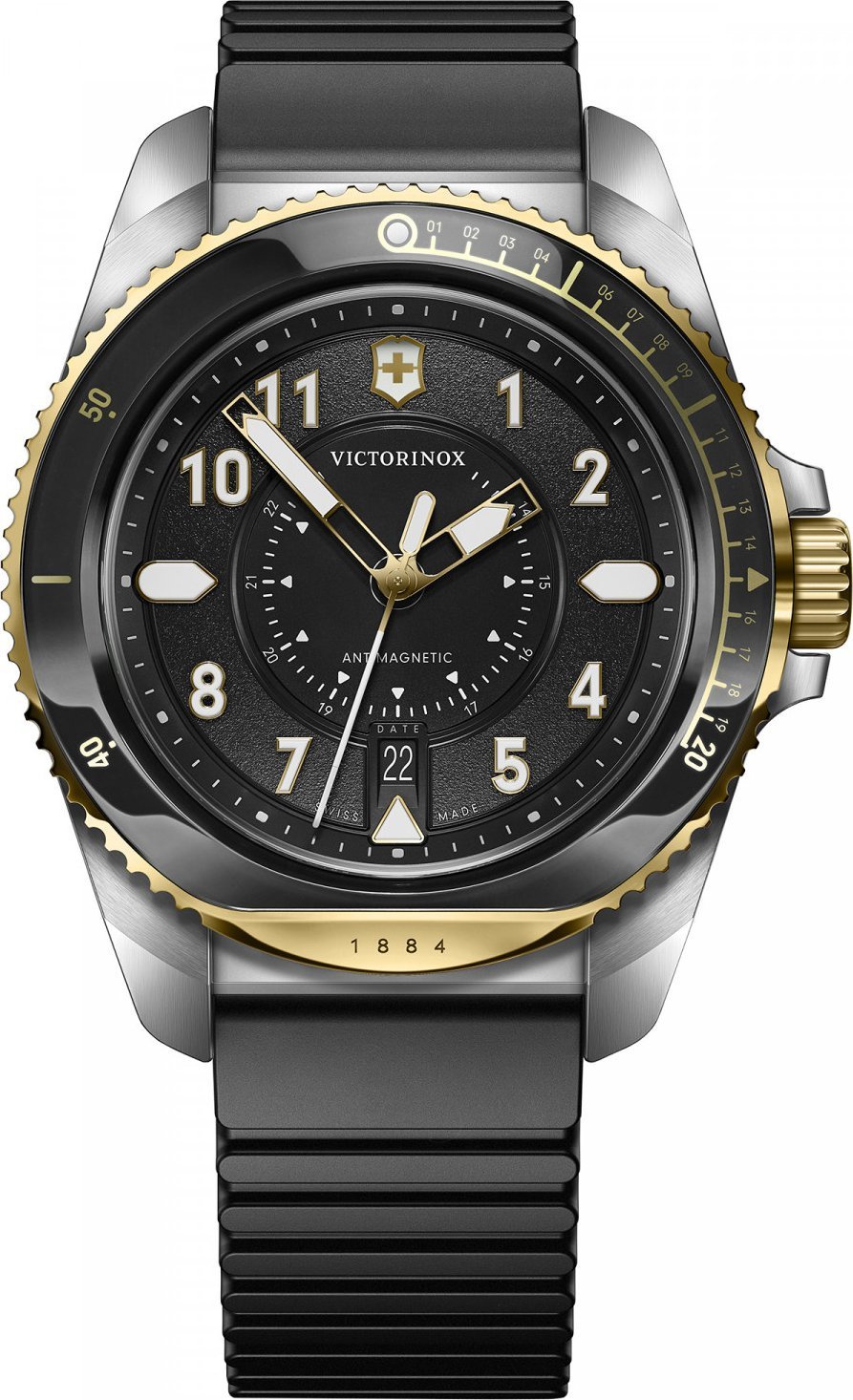 Zegarek Victorinox Zegarek męski Victorinox 242014 czarny