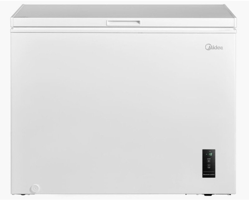 Zamrażarka Midea Midea Freezer | MDRC405FEE01 | Energy efficiency class E | Chest | Free standing | Height 85 cm | Total net capacity 290 L | White