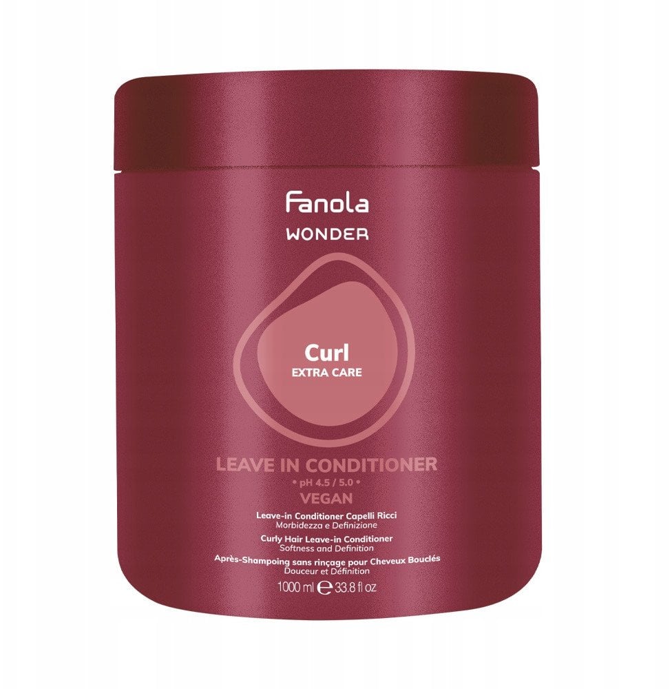 FANOLA_Wonder Curl Extra Care odżywka do włosów bez spłukiwania 1000ml