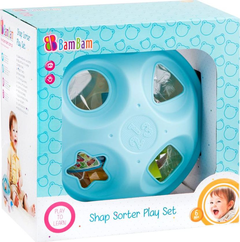 BamBam BAM BAM ZABAWKA EDUKACYJNA SORTER 0/18