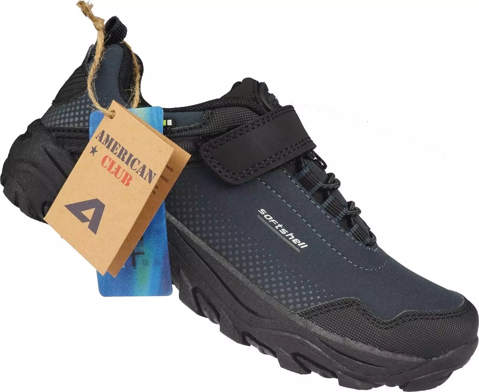 American Club Dziecięce buty trekkingowe American Club WT-184/24 sportowe buty softshell 32