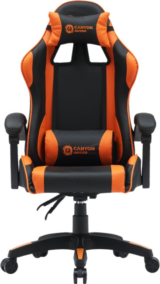 CANYON Fotel gamingowy Core SGCH2 Czarno - Pomarańczowy