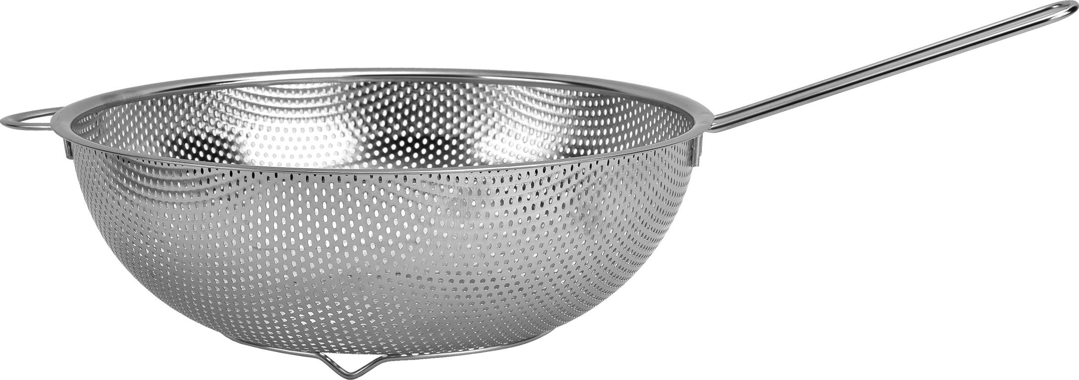 Durszlak nierdzewny 28 cm z rączką Steel AMBITION