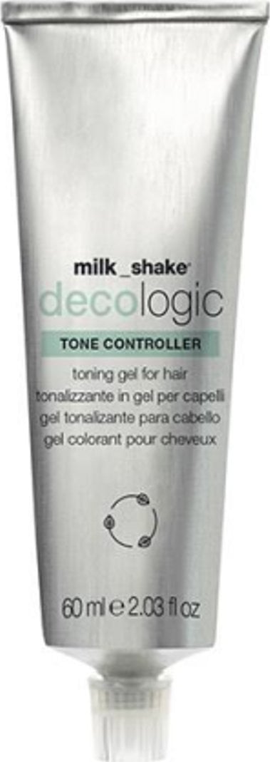 Milk Shake Milk Shake, Decologic Tone Controller, Silk Proteins, Hair Colouring Cream Toner, Light Ash Blond, For Lightened Hair, 60 ml For Women