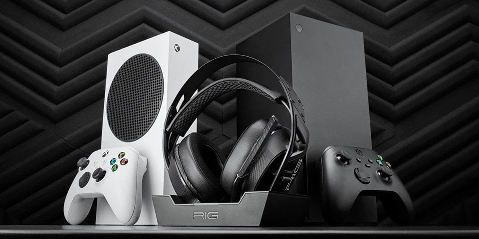 Słuchawki Nacon RIG 900 MAX HS Gaming-Headset - czarny