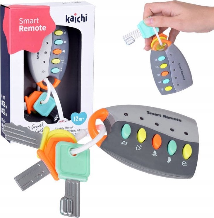 Kluczyki z pilotem zabawka interaktywna z melodyjką ZA5445