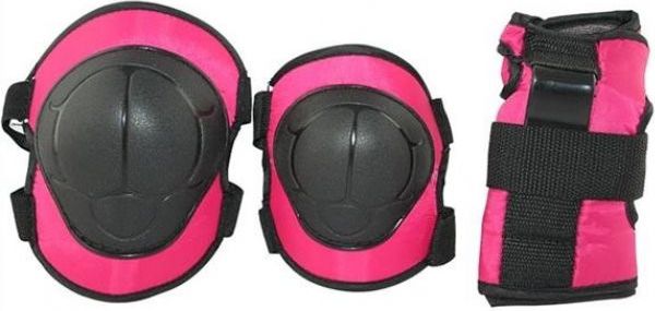 Nils Extreme H110 rozm.M ciemny róż zestaw ochraniaczy (16-2-340)