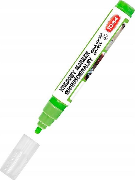 Toma Marker kredowy suchościeralny 4.5 mm TOMA zielony