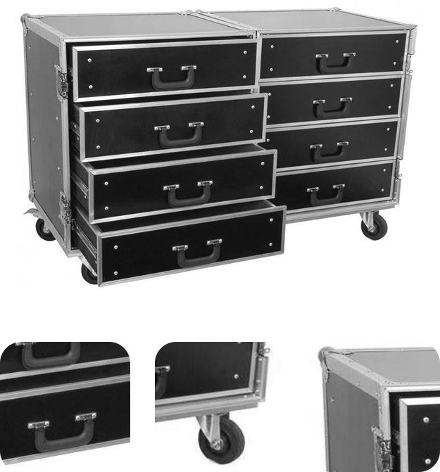 PD-FA4 8 Drawer Engineering Case one size