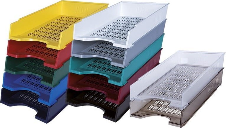 Donau Szufladka na biurko DONAU, polistyren, A4, ażurowa, czarna