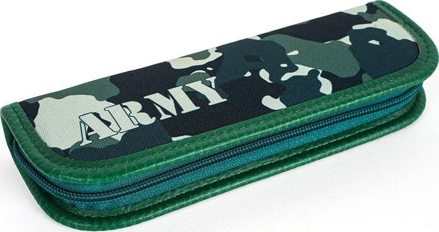 Piórnik FANDY PiórnikHS4 Army moro zielony