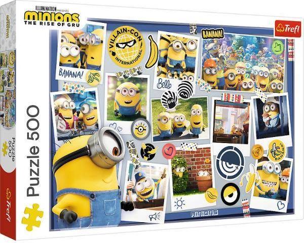 Trefl Puzzle 500el Minionki Zwariowana kolekcja zdjęć 37390 Trefl p8