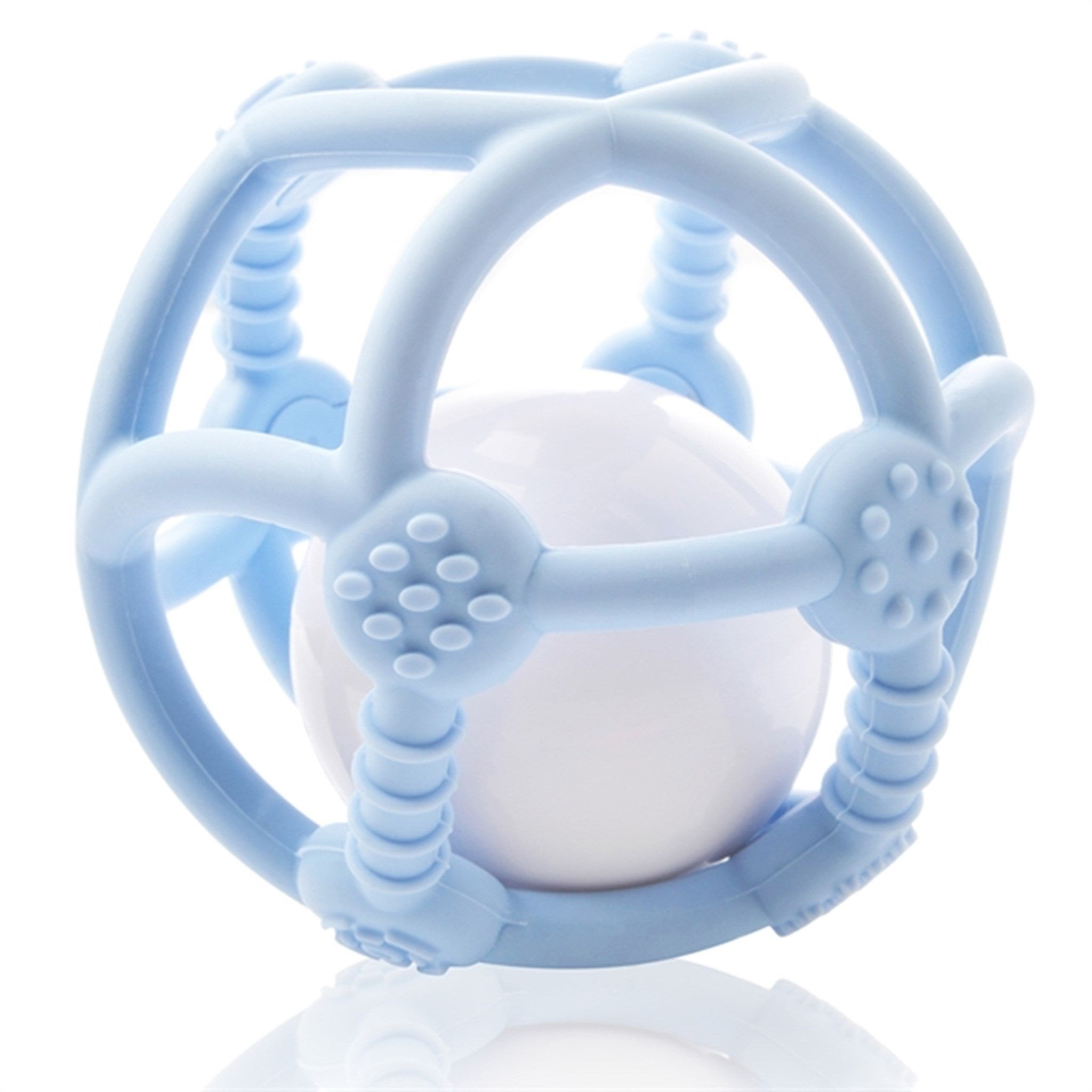 Sale! Kidsme silicone teether ball light blue 9672S