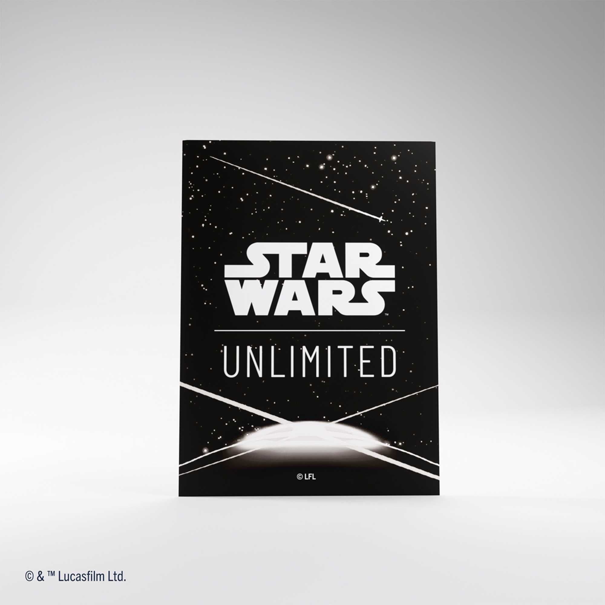 Gamegenic: Star Wars Unlimited Card Game - Premium Art Sleeves - Card Back White