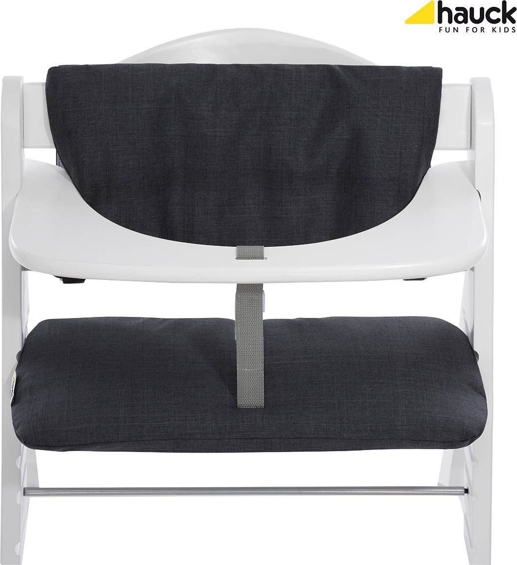 Hauck hauck wkładka do krzesełka Deluxe Melange Charcoal one size