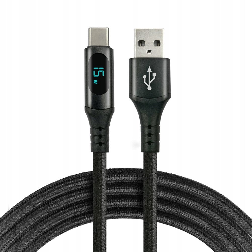 Kabel USB Usams USB-C - USB-C 2 m Czarny (CBB-2CBL)