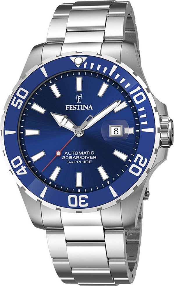 Zegarek Festina Zegarek męski Festina F20531-3 srebrny