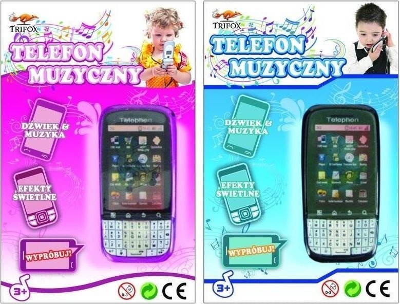 Trifox Telefon na baterie MIX