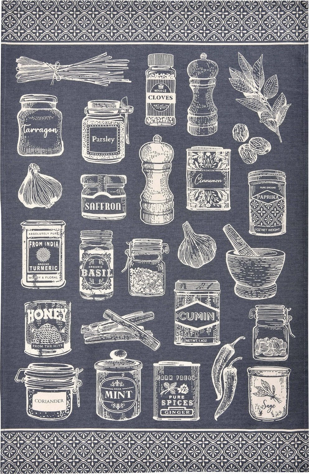 Ściereczka kuchenna 48x74 cm Herbs & Spices 022HBSP