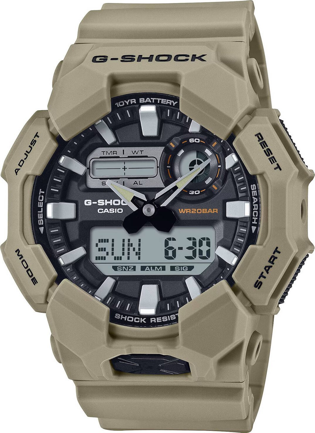 Zegarek G-SHOCK Zegarek Casio G-Shock GA-010-5AER męski .