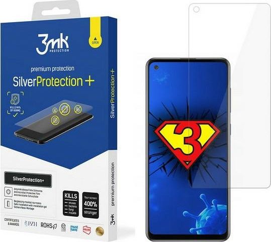 3MK 3MK Silver Protect+ Sam A217 A21s Folia Antymikrobowa montowana na mokro