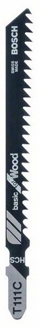 Bosch Brzeszczot do wyrzynarek T111C drewno 100mm (2.608.637.878)
