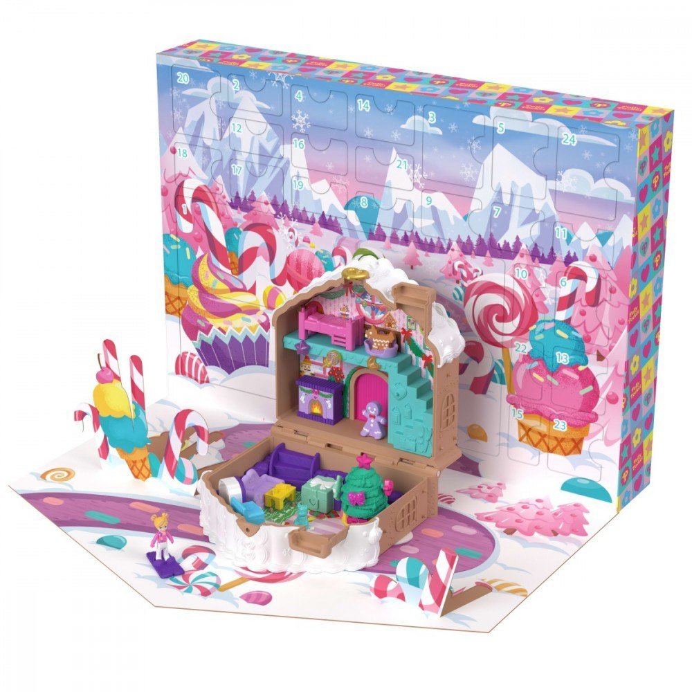Mattel Polly Pocket Kalendarz adwentowy (JFV13)