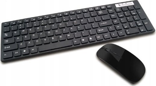 Klawiatura + mysz Zenwire KLAWIATURA I MYSZKA BEZPRZEWODOWA ZESTAW CICHA USB Zenwire