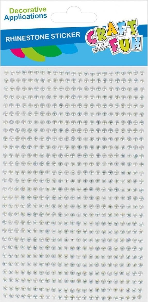 Dekoracja świąteczna Craft with Fun OZDOBA DEK PERLOWA SPRZYL 3MM/28SZT CF 12/144