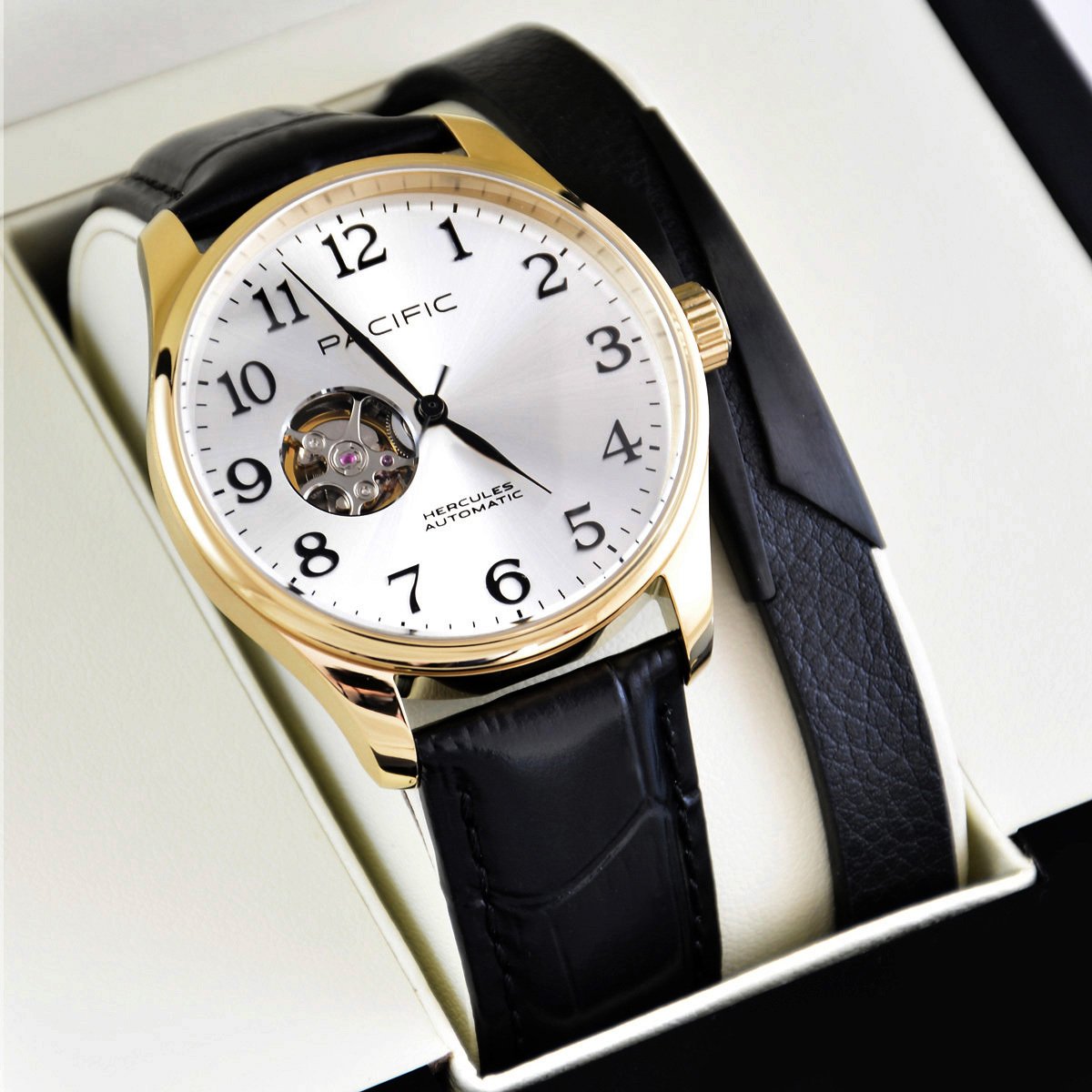 Zegarek męski PACIFIC AUTOMATIC Seiko NH38 + bransoletka 10ATM