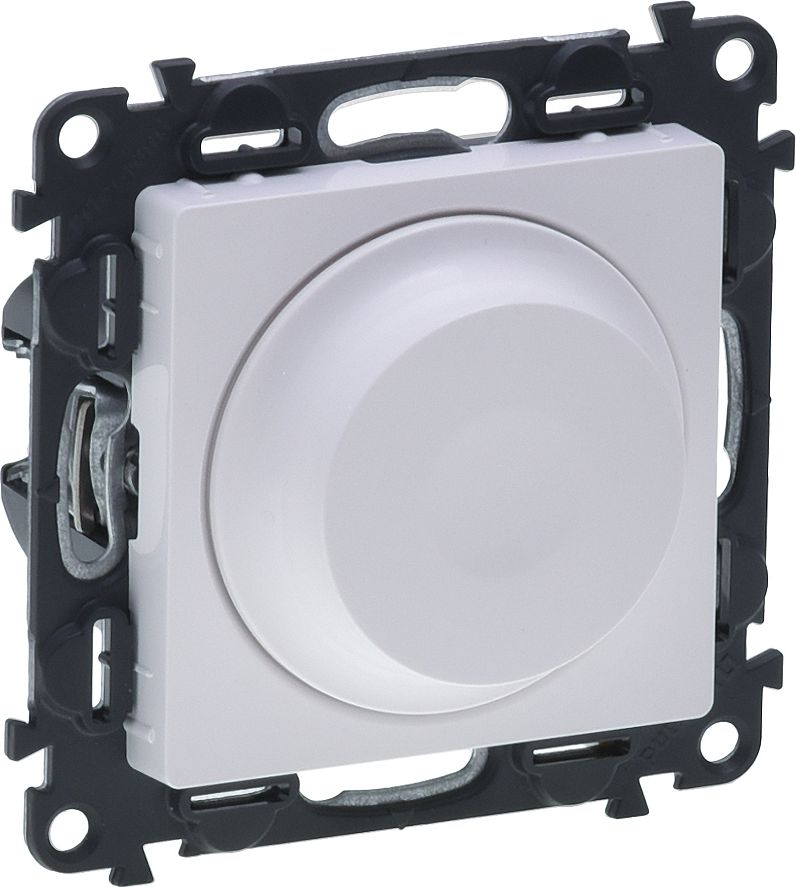 Legrand VALENA LIFE Ściemniacz obrotowy bez zacisku neutralnego biały 230V (752160)