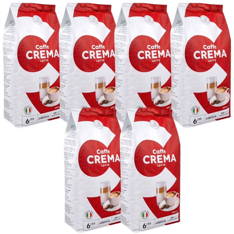 Kawa włoska ziarnista Caffe Crema Latte 6kg