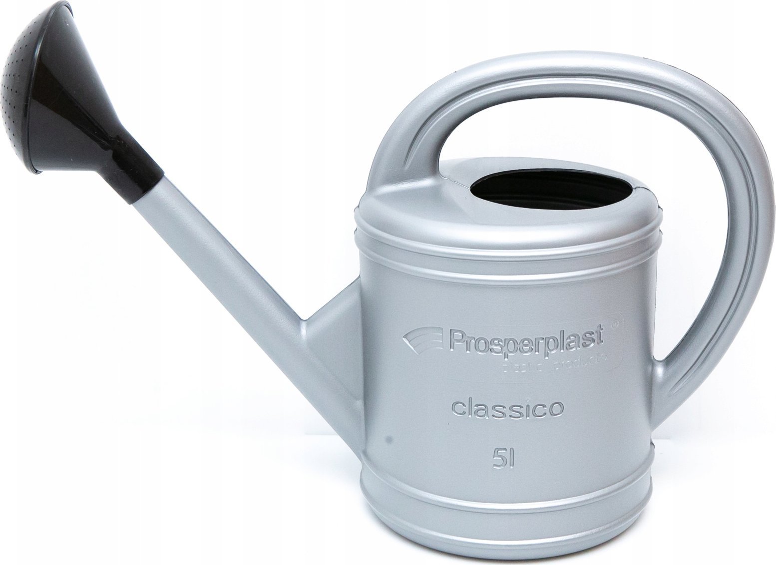 Prosperplast KONEWKA PLASTIKOWA 5L CLASSICO - SREBRNY