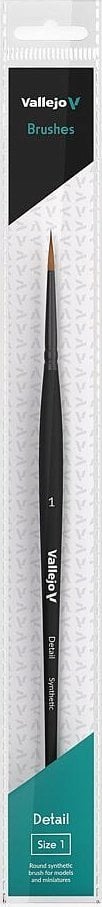 Vallejo B02001 - Detail - Round Brush - Synthetic 1