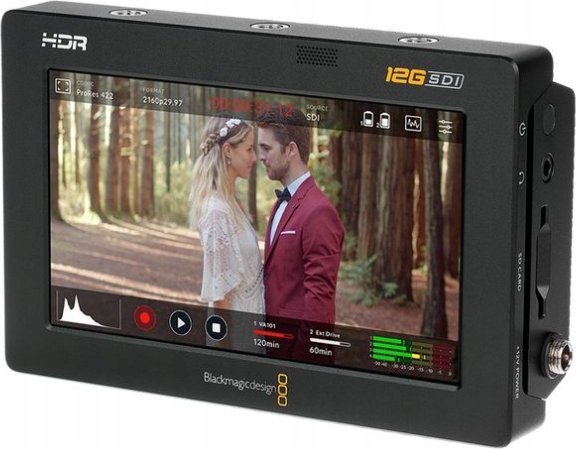 Blackmagic Design Video Assist 5" 12G HDR Monitor i Rejestrator na Kartę SD