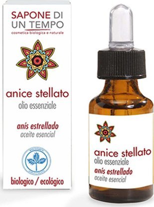 Olejek eteryczny BIO z Anyżu Gwiazdkowatego 15 ml - SAPONE DI UN TEMPO