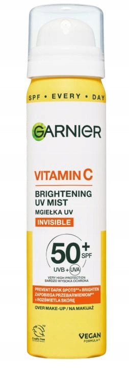 GARNIER_Vitamin C Brightening UV Mist mgiełka do twarzy chroniąca przed czynnikami zewnętrznymi w sprayu 75ml