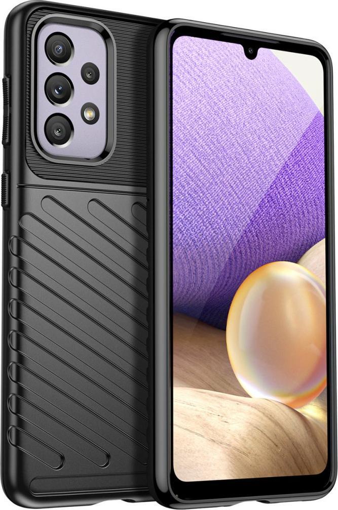 Braders Etui Thunder Case Elastyczne Pancerne do Samsung Galaxy A33 5G Czarny