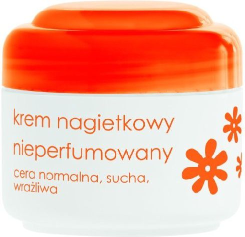 Ziaja Seria Nagietkowa Krem nagietkowy nieperfumowany 50 ml