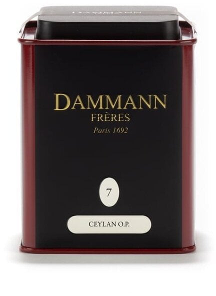 Dammann Herbata czarna Ceylan O.P. puszka 100g