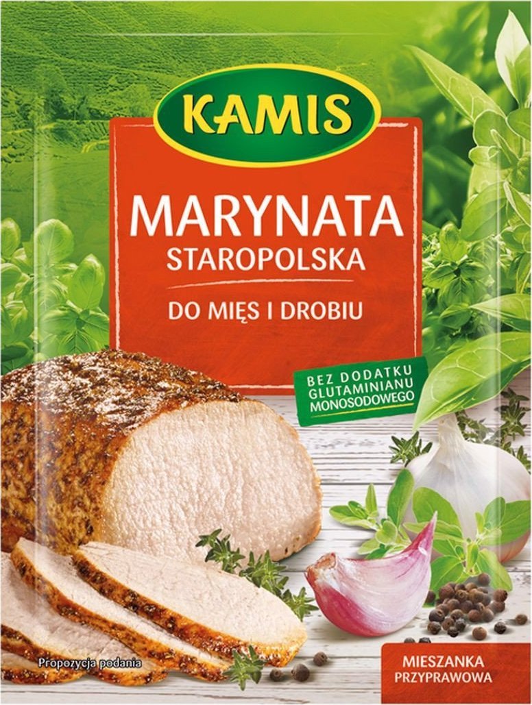 Kamis Kamis Marynata staropolska do mięs i drobiu Mieszanka przyprawowa 20 g