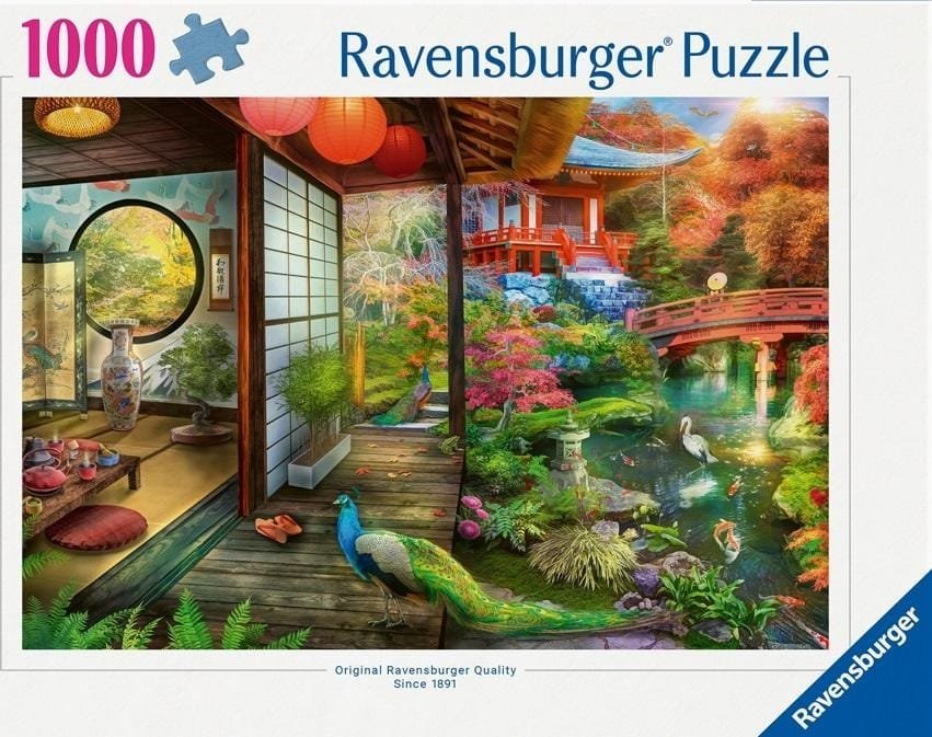 Ravensburger Puzzle Japońska herbaciarnia 1000 elementów