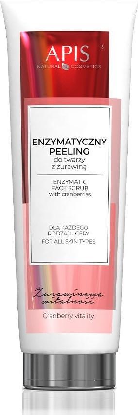 Apis APIS_Żurawinowa Witalność enzymatyczny peeling do twarzy z żurawiną 100ml