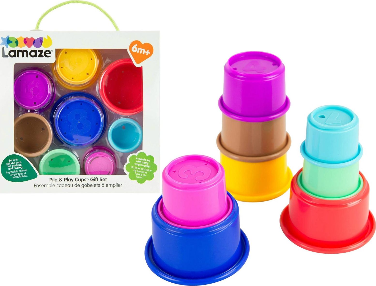 Tomy Lamaze Liczenie kubeczków Zestaw prezentowy