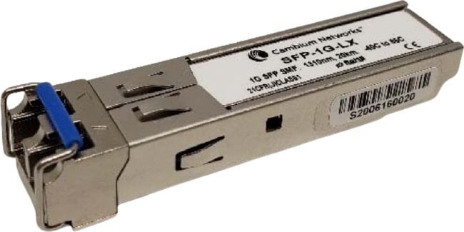 Cambium Networks SFP-1G-LX moduł przekaźników sieciowych Swiatłowód 1000 Mbit/s 1310 nm