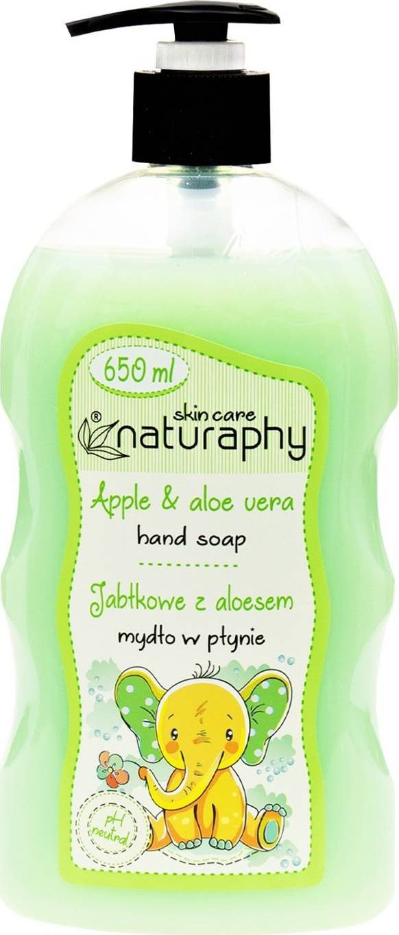 BluxCosmetics KIDS mydło do rąk w płynie jabłkowe z aloesem 650 ml