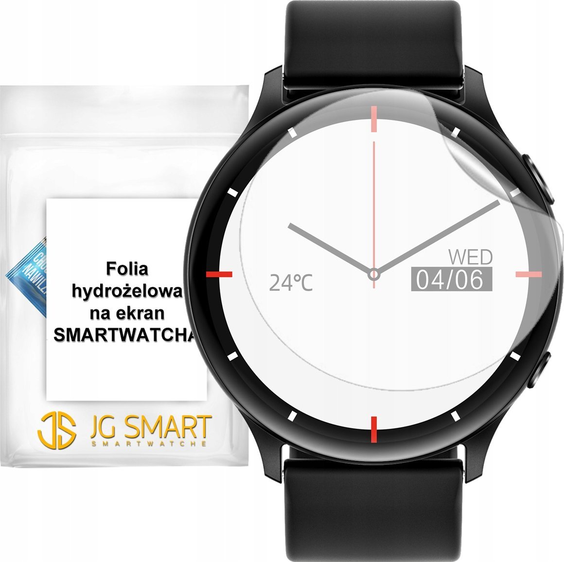 Folia ochronna na ekran smartwatcha JG SMART JGS MX-15 Folia Hydrożelowa