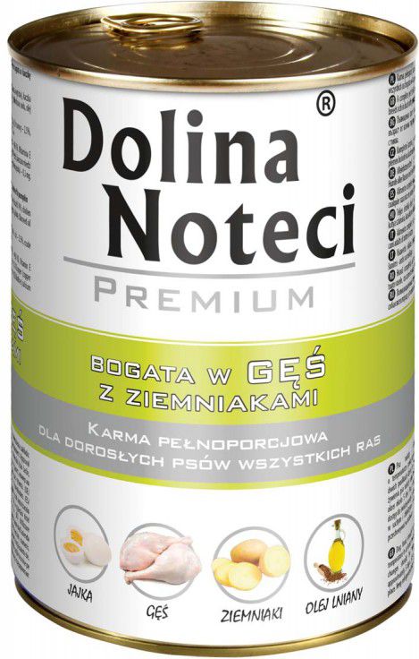 Dolina Noteci Premium bogata w gęś z ziemniakami 800 g