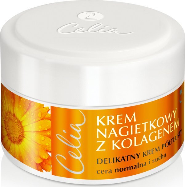 Celia Krem nagietkowy z kolagenem półtłusty 50ml