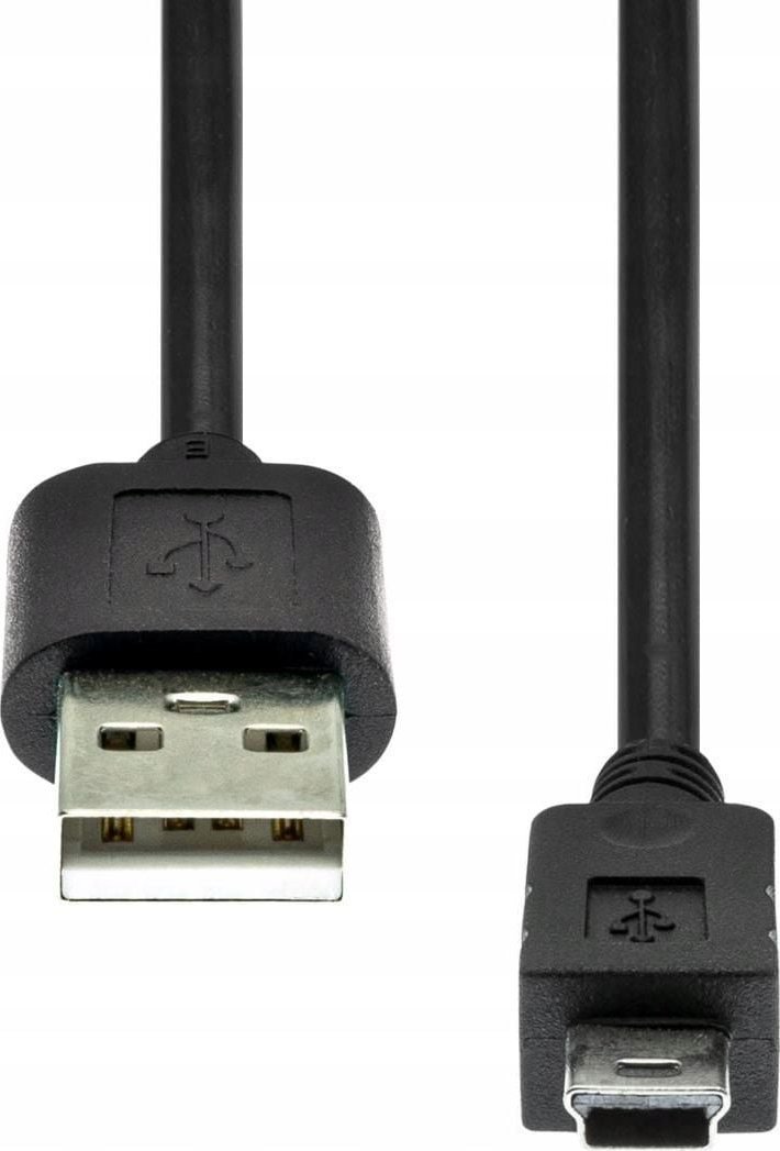 Kabel USB ProXtend USB-A - miniUSB-B 1 m Czarny (JAB-7467625)